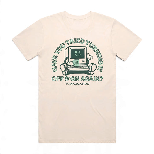 Off and On Again Tee